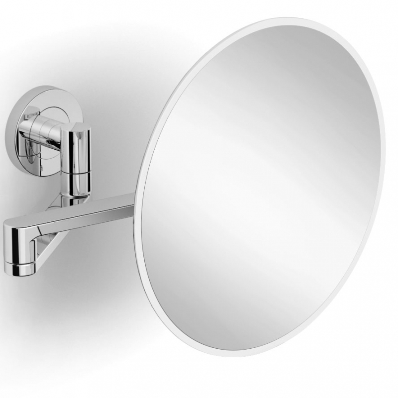 зеркало поворотное космет квадратное увеличительное langberger 72485 хром Косметическое зеркало Langberger 75885-5 с увеличением Хром