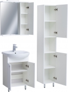 Комплект мебели для ванной Sanstar Июнь 55 112.1-1.4.1.+1WH110186+44.1-2.4.1 Белый-2