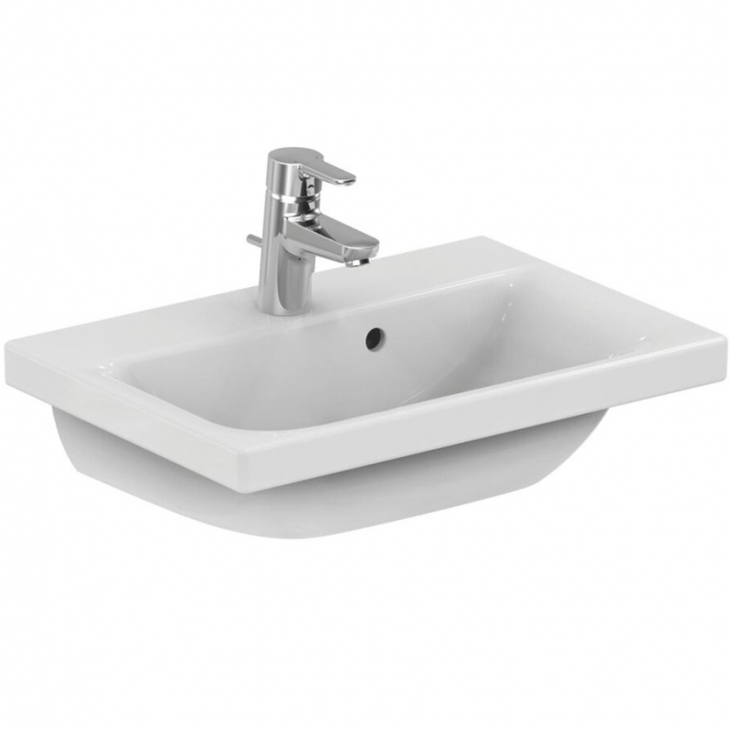 Раковина Ideal Standard Connect Space 55 E136401 Euro White раковина ideal standard connect air vanity 104 e027401 euro white