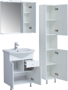 Комплект мебели для ванной Sanstar Июнь 65 113.1-1.4.1.+131207S0011B0+6.1-2.4.1. Белый-2