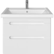 Комплект мебели для ванной Sanstar Адель 70 172.1-1.4.1.+175.1-2.4.1.+Фостер 700 подвесной Белый-1
