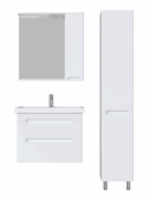 Комплект мебели для ванной Sanstar Адель 70 172.1-1.4.1.+175.1-2.4.1.+Фостер 700 подвесной Белый-2