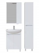Комплект мебели для ванной Sanstar Лайн 60 131.1-1.5.1.+131203S0011B0+143.1-2.5.1. Белый-4