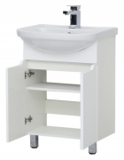 Комплект мебели для ванной Sanstar Лайн 70 132.1-1.5.1.+1WH207776+145.1-2.5.1. Белый-1