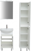 Комплект мебели для ванной Sanstar Лайн 70 132.1-1.5.1.+1WH207776+145.1-2.5.1. Белый-4