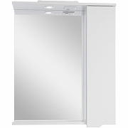 Зеркало со шкафом Sanstar Bianco 70 165.1-2.5.1. с подсветкой Белое-1