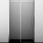 Душевая дверь WasserKRAFT Dinkel 140 58R31 профиль Хром стекло прозрачное