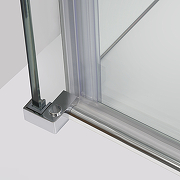 Душевая дверь WasserKRAFT Dinkel 130 58R30 профиль Хром стекло прозрачное-3