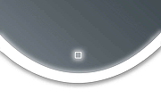 Зеркало Бриклаер Эстель-3 60 4627125414350 с подсветкой с сенсорным выключателем-2