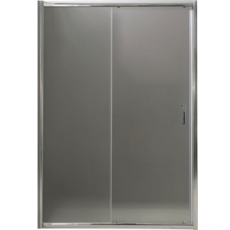 Душевая дверь BelBagno UNO-195-BF-1-130-C-Cr 130х195 профиль Хром стекло прозрачное цена и фото