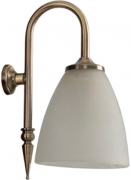 Комплект мебели для ванной Opadiris Клио 70 Слоновая кость со светильником Изабель Бронза-6