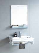 Комплект мебели для ванной River Laura 705 BU 10000003947 Белый Голубой-1