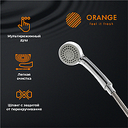 Смеситель для ванны Orange Sofi 2.0 M46-211cr универсальный Хром-8