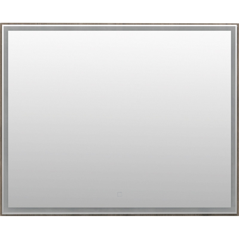 Зеркало Aquanet Nova Lite 100 249519 с подсветкой Дуб рустикальный зеркало для ванной комнаты зов женева дуб медовый 100