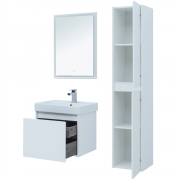 Комплект мебели для ванной Aquanet Nova Lite 60 242922 подвесной Белый-8