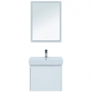 Комплект мебели для ванной Aquanet Nova Lite 60 242922 подвесной Белый
