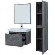 Комплект мебели для ванной Aquanet Nova Lite 60 242923 подвесной Дуб рошелье-8