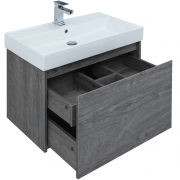 Комплект мебели для ванной Aquanet Nova Lite 60 242923 подвесной Дуб рошелье-5