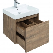 Комплект мебели для ванной Aquanet Nova Lite 60 254215 подвесной Дуб рустикальный-5