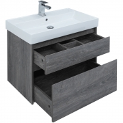 Комплект мебели для ванной Aquanet Nova Lite 60 242920 подвесной Дуб рошелье-5
