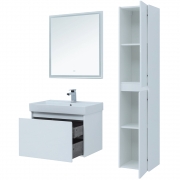 Комплект мебели для ванной Aquanet Nova Lite 75 242296 подвесной Белый-10