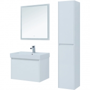 Комплект мебели для ванной Aquanet Nova Lite 75 242296 подвесной Белый-9