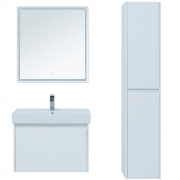 Комплект мебели для ванной Aquanet Nova Lite 75 242296 подвесной Белый-6