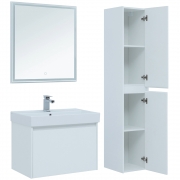 Комплект мебели для ванной Aquanet Nova Lite 75 242296 подвесной Белый-7
