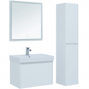 Комплект мебели для ванной Aquanet Nova Lite 75 242296 подвесной Белый-11