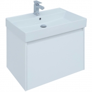 Комплект мебели для ванной Aquanet Nova Lite 75 242296 подвесной Белый-4