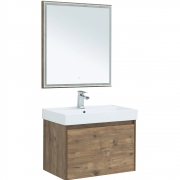 Комплект мебели для ванной Aquanet Nova Lite 75 254217 подвесной Дуб рустикальный-6