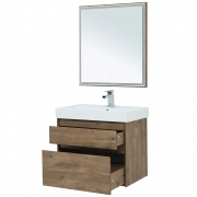 Комплект мебели для ванной Aquanet Nova Lite 75 254218 подвесной Дуб рустикальный-7