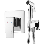 Гигиенический душ со смесителем Swedbe Platta 5526 Хром-1