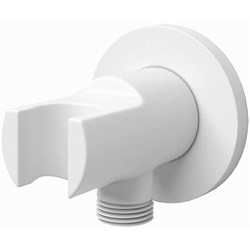 Шланговое подключение WasserKRAFT Mindel A148 Белое матовое mindel a85146 встраиваемый комплект для ванны душа wasserkraft белый soft touch