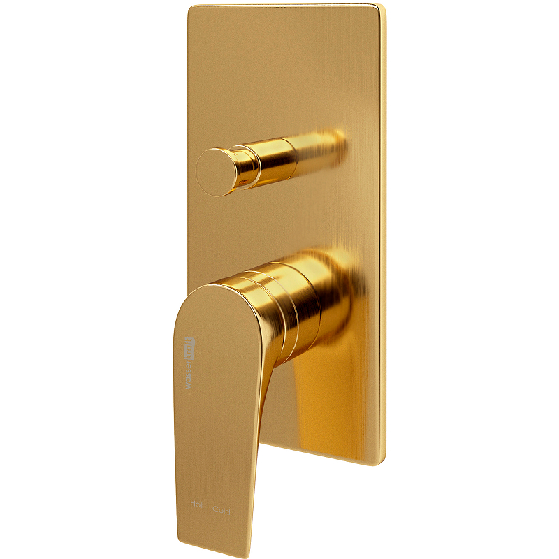 Смеситель для душа WasserKRAFT Aisch 5561 Золото матовое смеситель для ванны wasserkraft aisch 5501 золото матовое