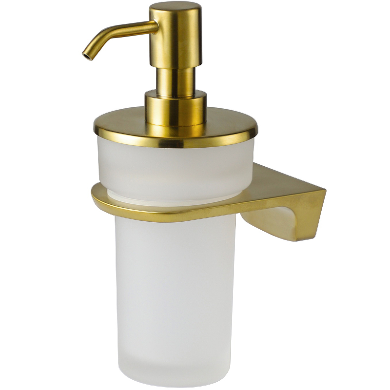 Дозатор для жидкого мыла WasserKRAFT Aisch K-5999 Золото матовое мыльница wasserkraft aisch k 5929 золото матовое