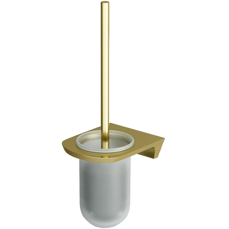 Ершик для унитаза WasserKRAFT Aisch K-5927 Золото матовое мыльница wasserkraft aisch k 5929 золото матовое