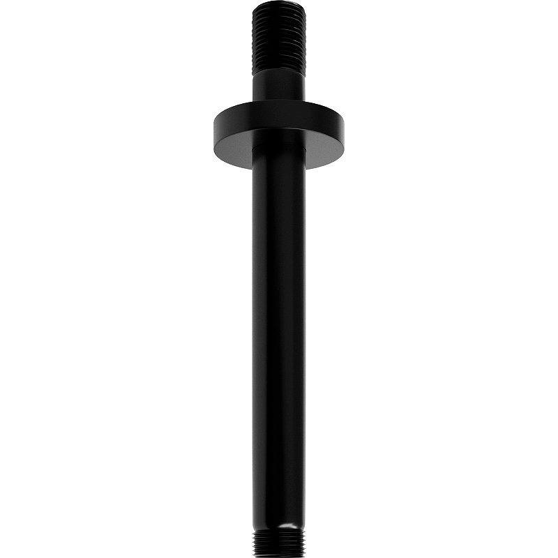 Кронштейн для верхнего душа WasserKRAFT Abens A151 Черный матовый сифон для раковины wasserkraft abens a169 черный матовый
