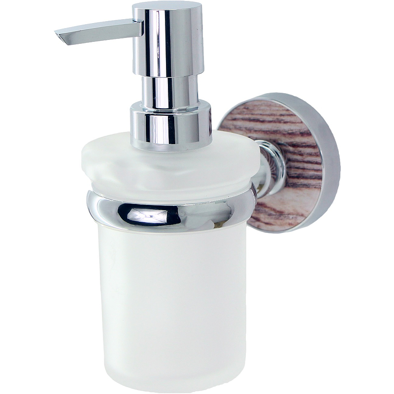 Дозатор для жидкого мыла WasserKRAFT Regen K-6999 Хром дозатор для жидкого мыла artwelle regen матовое стекло хром