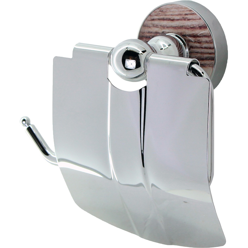 Держатель туалетной бумаги WasserKRAFT Regen K-6925 с крышкой Хром держатель туалетной бумаги с крышкой artwelle regen