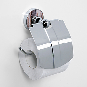 Держатель туалетной бумаги WasserKRAFT Regen K-6925 с крышкой Хром-1