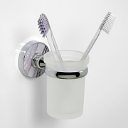 Стакан для зубных щеток WasserKRAFT Aland K-8528 Хром-1