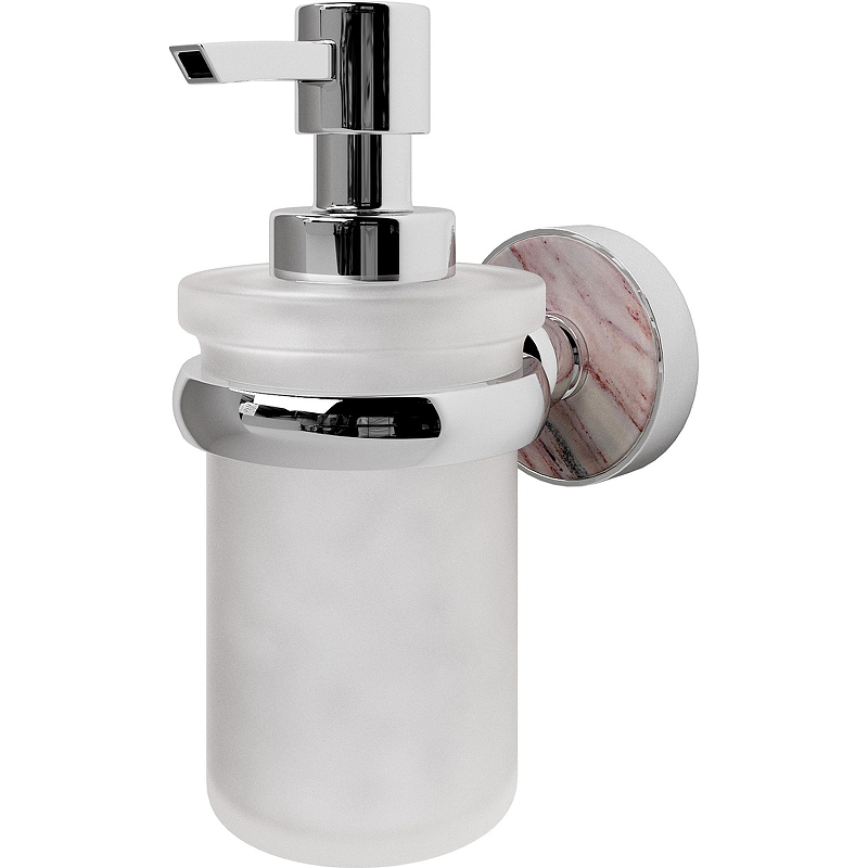 цена Дозатор для жидкого мыла WasserKRAFT Aland K-8599 Хром