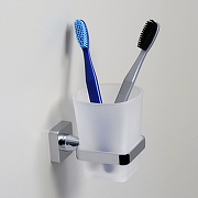 Стакан для зубных щеток WasserKRAFT Dill K-3928 Хром-1