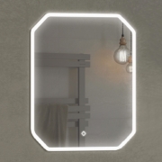 Зеркало Comforty Колеус 65 00-00001283 с подсветкой с сенсорным выключателем-2