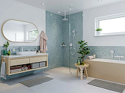 Смеситель для ванны Hansgrohe Ecostat Comfort 13114700 с термостатом Белый матовый-2