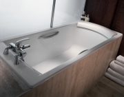Чугунная ванна Jacob Delafon Biove 170x75 E2930-S-00 без антискользящего покрытия-1
