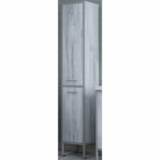 Шкаф пенал Corozo Айрон 35 SD-00000388 Серый
