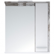 Зеркало со шкафом Corozo Лорена 65 SD-00000294 с подсветкой Антик Белое