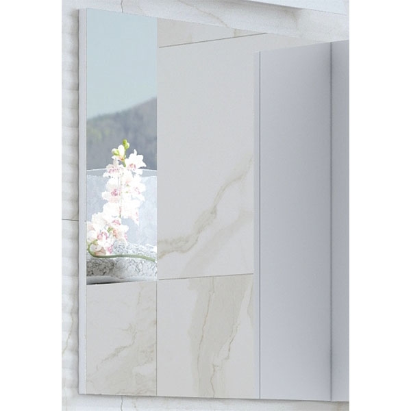 Зеркало Corozo Алиот 60 SD-00000604 Белое подвесной шкаф corozo алиот 60 sd 00000606 белый